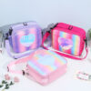 O1CN01QbHksT1z8S4vLHYGa_2835186669-0-cib Wholesale Polyester Rainbow Laser Insulation Lunch Bag
