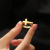 Wholesale Cross Women's Stainless Steel Ring