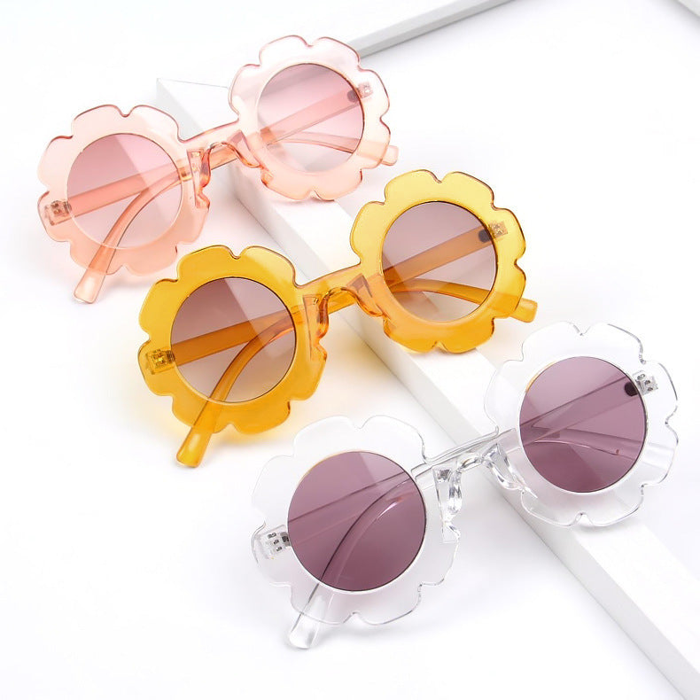 Wholesale PC Small Flower Chilen's Sunglasses