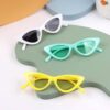 Wholesale Triangle Cat Eye Kids Sunglasses AC
