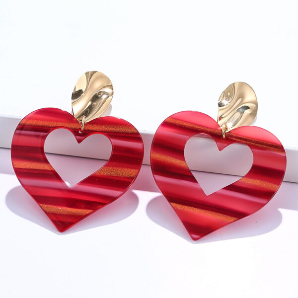 O1CN01QhOj0g1L0aghIAx74_2213222691237-0-cib Wholesale Acrylic Heart Gradient Earrings