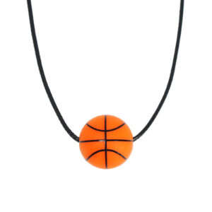 Basketball Wax Rope Necklace
