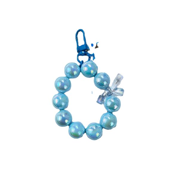 Wholesale Mabei Beaded Plastic Keychain