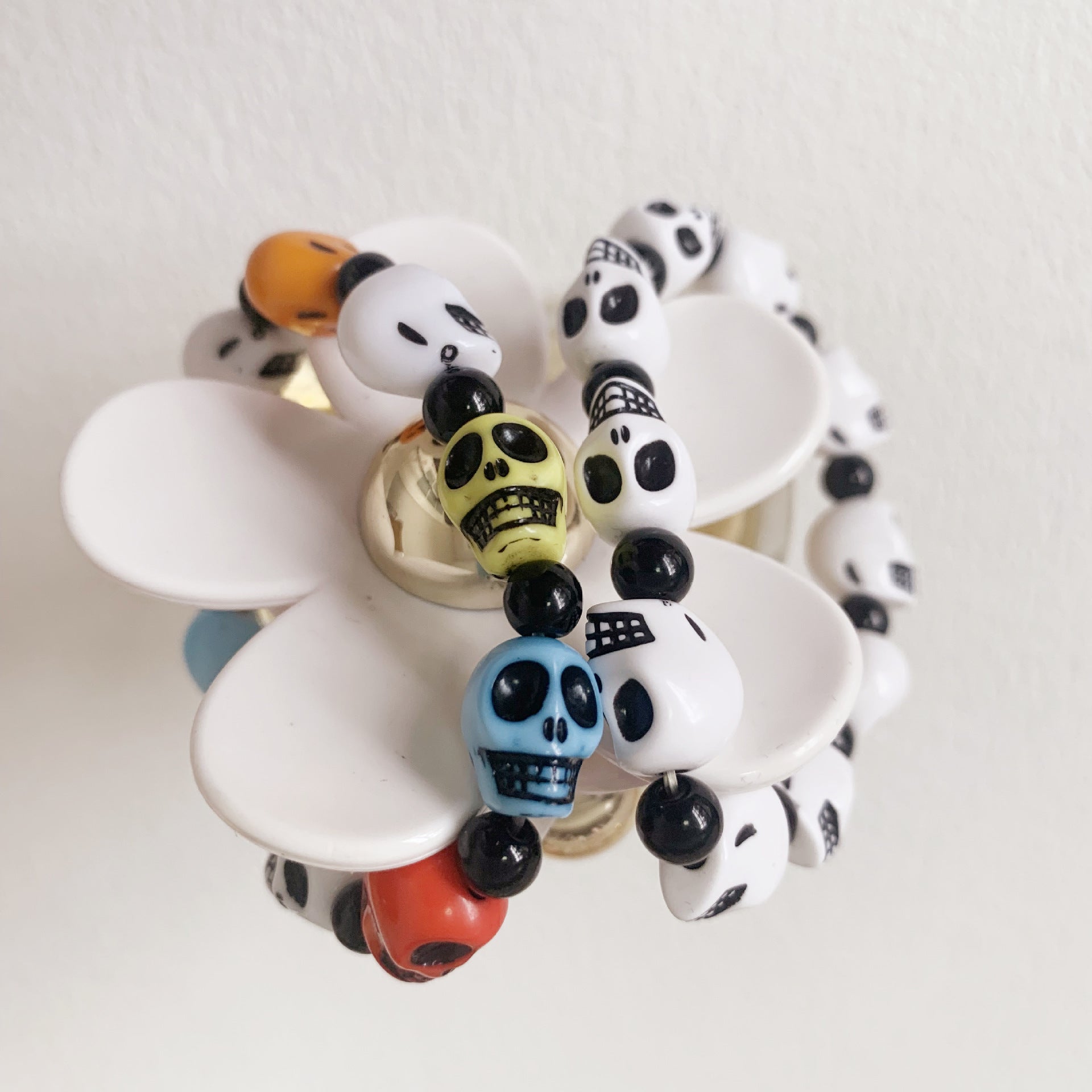 Wholesale Skull Resin Bracelet