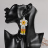 Wholesale Flowers Tassels Rice Beads Earrings