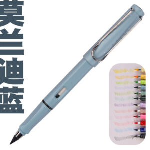 Big Rod / Colored Pencil-Morandi Blue