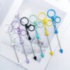Wholesale DIY Personalized Baked Paint Color Cute Keychains