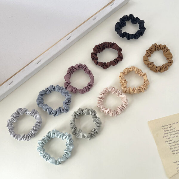 O1CN01Qn7ZEB1FdciatEXGh_1094600510-0-cib Wholesale Solid Color Satin Small Hair Tie