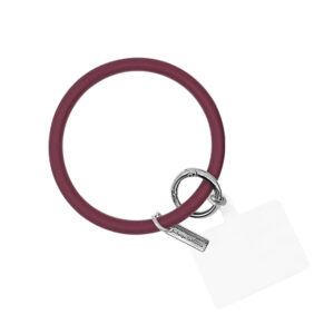 Wine red round belt accessories pearl bag packaging