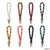 O1CN01Qoq2fl1rUQ97QifHN_997085634-0-cib Wholesale Metal Hand Braided Wrist Keychain DIY Accessories