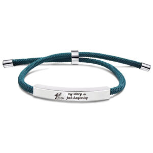 SLX030 blue rope bracelet