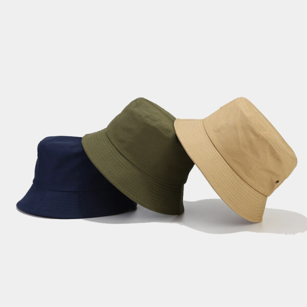 Wholesale Cotton Simple Solid Color Bucket Hat