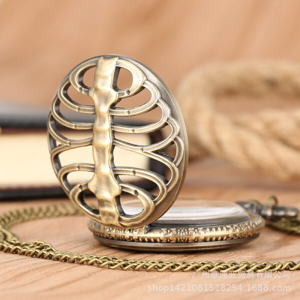 O1CN01Qrxvrx1gmJnMhxbME_1001294184-0-cib Wholesale Hollow Bone Vintage Necklace Alloy Pocket Watch