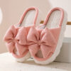 Wholesale Thick Sole Linen Slippers