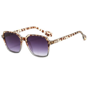 Metal hinge / Tortoiseshell frame gradually gray piece