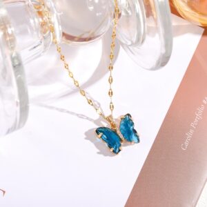 Hole Blue / 7*15 butterfly