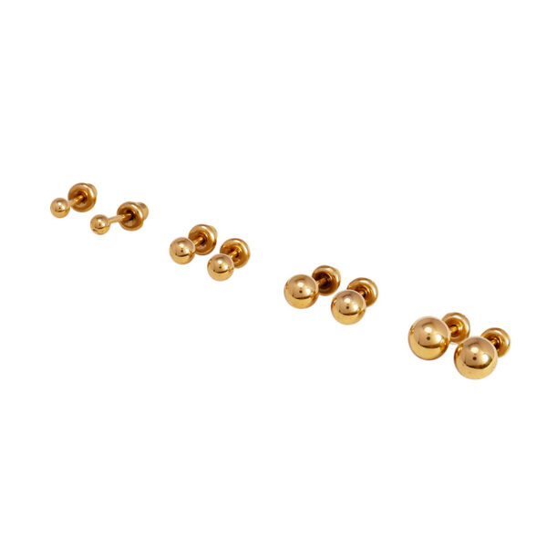 O1CN01Qx4Zkz1MV6oSIc6Uz_2215457981439-0-cib Wholesale 18k Gold Stainless Steel Dot Earrings