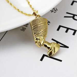 Wholesale Ancient Egypt Pharaoh Hip Hop Alloy Necklaces