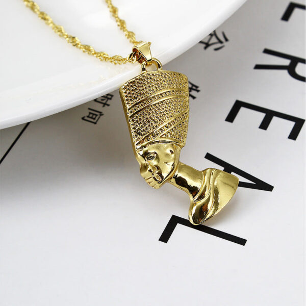 Wholesale Ancient Egypt Pharaoh Hip Hop Alloy Necklaces