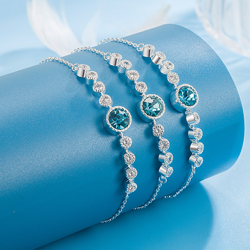Wholesale Ocean Heart Alloy Bracelet
