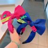 O1CN01R27Y0j1wLmpTeznJC_1740556292-0-cib Wholesale Cartoon Three-dimensional Bow Space Cotton Hairband