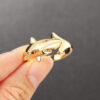 Wholesale Copper Gold Plated Shark Ring