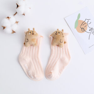 Double Needle Animal-Pink / L code (suitable for foot length 14-16cm)