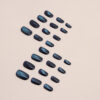 Wholesale Deep Cat Eye Oval Round Nail Stickers