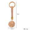 O1CN01R8A4Hg2GKDjtA8mLC_2208315888996-0-cib-1 Wholesale PU Rhinestone Claw Chain Ball Keychain