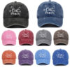 O1CN01R9Ft5P1IIxpB8BMD3__4254640871-0-cib Wholesale of New CAT MOM Embroidered Vintage Washed Cotton Baseball Caps