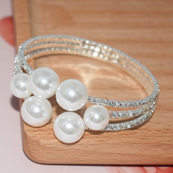 O1CN01R9H5Dh2ILFqLmRd0c_2212697029269-0-cib Wholesale Pearl Rhinestone Multilayer Opening Bracelet