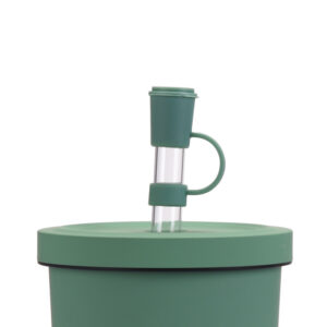 Gray green -830ML milk tea cup