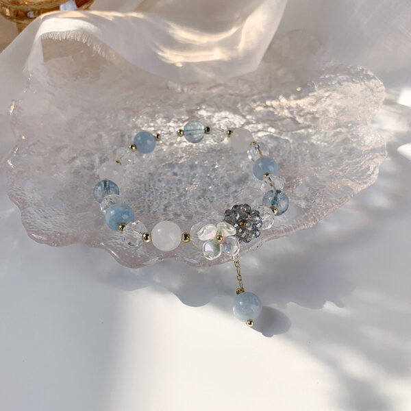 O1CN01RBmZfD1W1TAbWZBds_933462728-0-cib Wholesale Color Crystal Seashell Flowers Bracelet