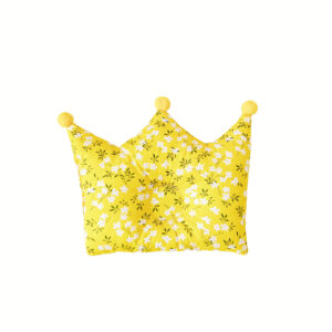 Yellow / Floral pillow