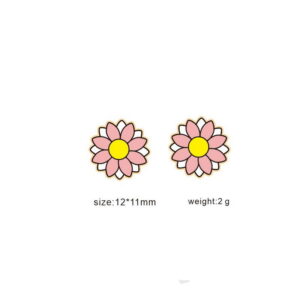 Flower Stud Earrings M2