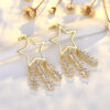 O1CN01RCc5VN1Wow4VMuwBt_2905482836-0-cib Wholesale Star Tassel Copper Earrings