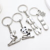 Wholesale Metal Skate Keychain