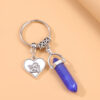 Wholesale Geometric Angel Crystal Alloy Keychains