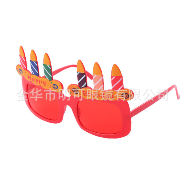 Wholesale ABS Birthday Party Decorative Glasses