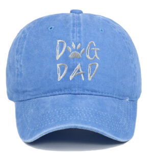 light blue DOG DAD / Adjustable