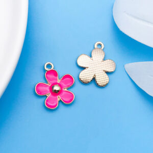 1 drip rose flower 17.5x 21mm-17555-1.2g