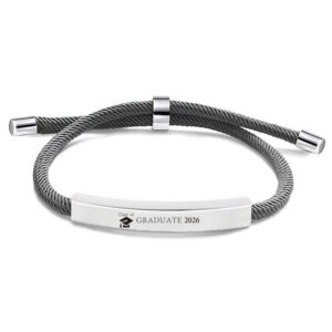 SLX031 gray rope bracelet
