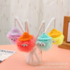 Wholesale Large Eyed Plastic Plush Cartoon Ballpoint Pens with Caps