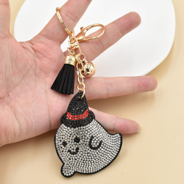 O1CN01RLa1im1lJ4l9DvuJw_2215653644797-0-cib Wholesale Metal Rhinestone Magic Boots Ghost Cat Cartoon Animal Keychain