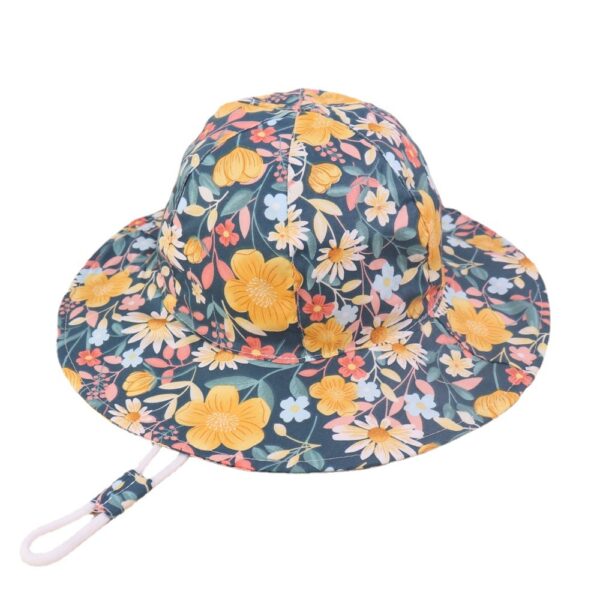 Wholesale Printed Cartoon Animals Kids Cotton Bucket Hat