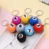 O1CN01RMFyxB2H7EBWizUxs_2209216879103-0-cib Wholesale Creative Billiards PVC Soft Rubber Keychains