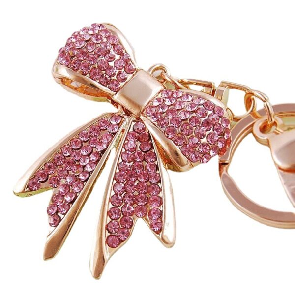 O1CN01RMxOgp1Bs2mtAVWkt_0-0-cib Wholesale Alloy Rhinestone Bow Keychain