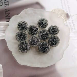 C20 Black / 1 grain/16MM straight hole (100 grains/bag of rhinestones on the surface are recommended to be taken in multiples of 100)