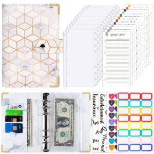 A6 / UV-Marble-Phnom Penh White (zipper bag 12 12 color budget card 12 A English 2 24 labels 1 love digital sticker 1)
