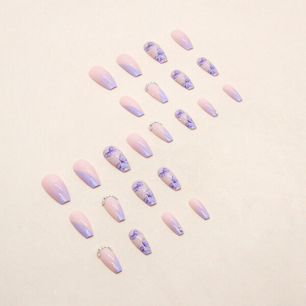 O1CN01RRfDdB1qQvbggmRoq_3917635491-0-cib Wholesale Resin Crushed Diamond Ice Cream Taro Purple Butterfly Nail Art